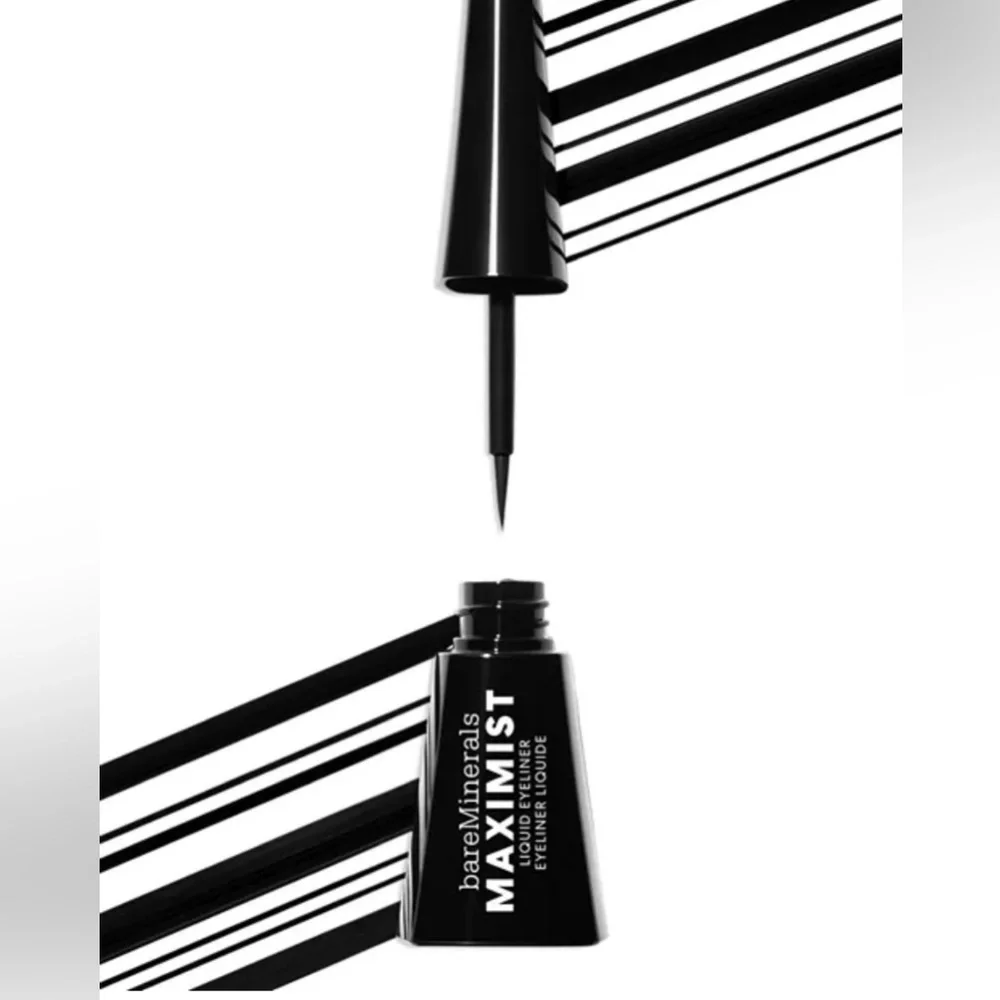 NIB bareMinerals MAXIMIST Black Liquid Eyeliner $24